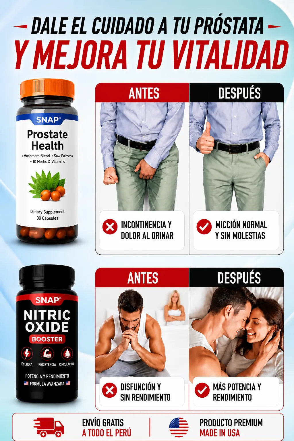 PROMO 2x1: PROSTATE HEALTH + NITRIC OXIDE