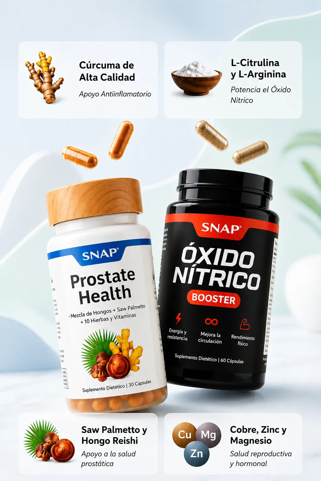 PROMO 2x1: PROSTATE HEALTH + NITRIC OXIDE