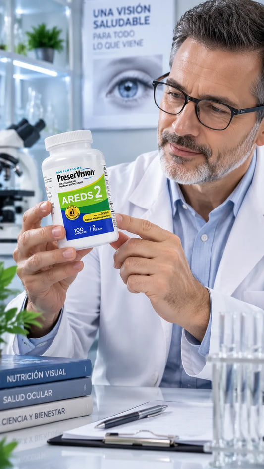 PreserVision AREDS 2 - Suplemento vitamínico y mineral para los ojos