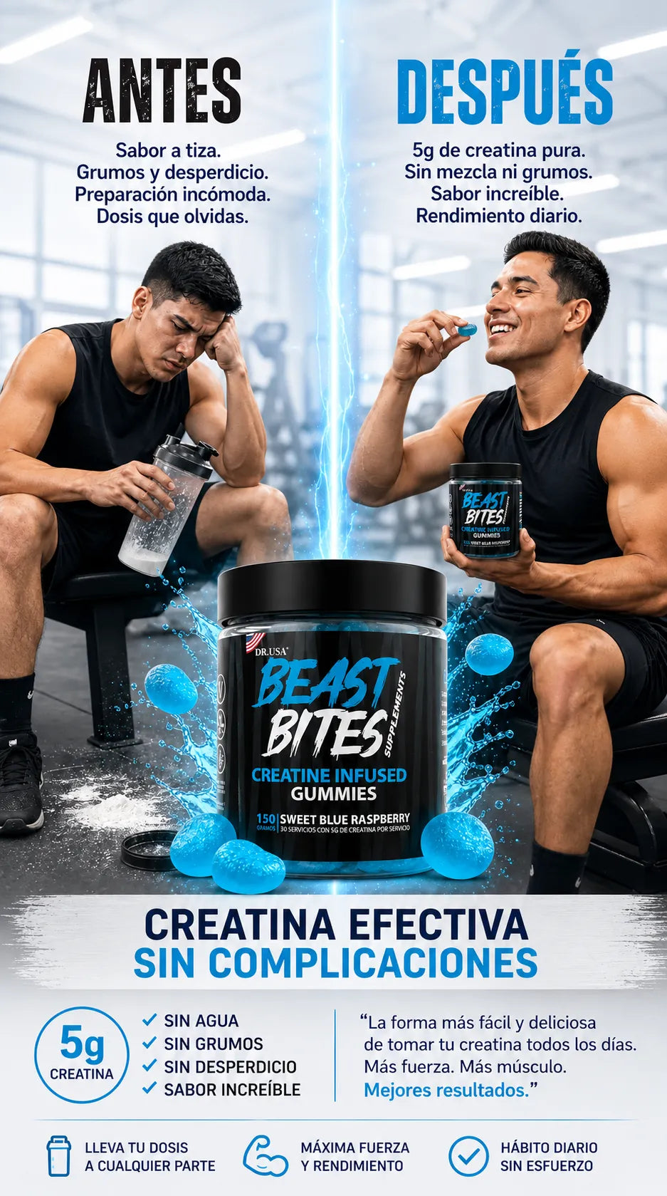 BEAST BITES® Más Fuerza y Rendimiento