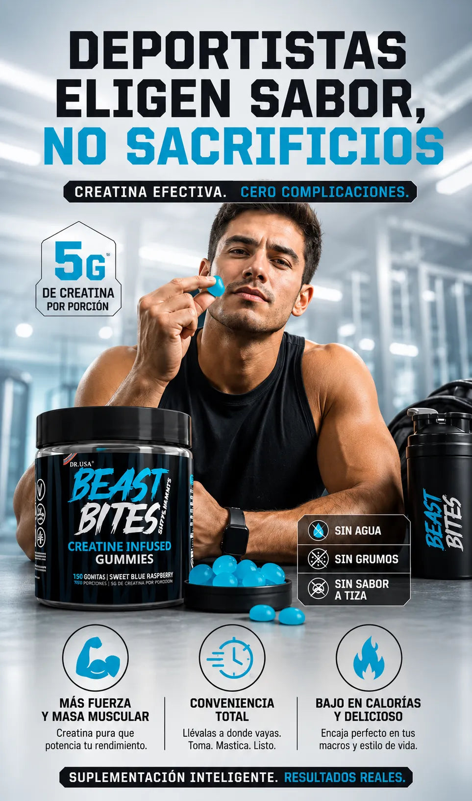 BEAST BITES® Más Fuerza y Rendimiento