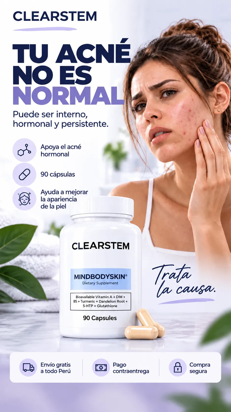 Anti-Acné Hormonal CLEARSTEM®