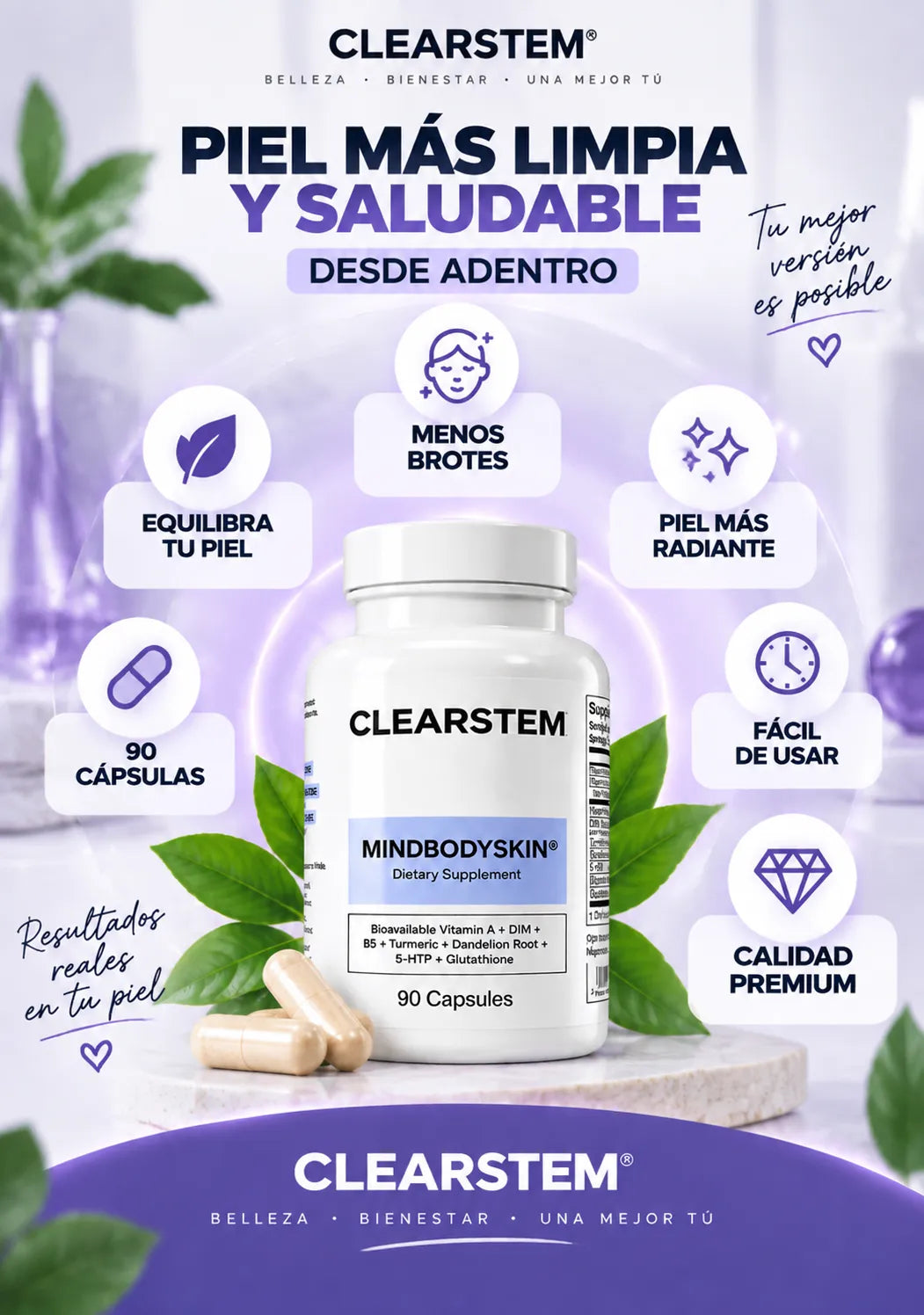Anti-Acné Hormonal CLEARSTEM®