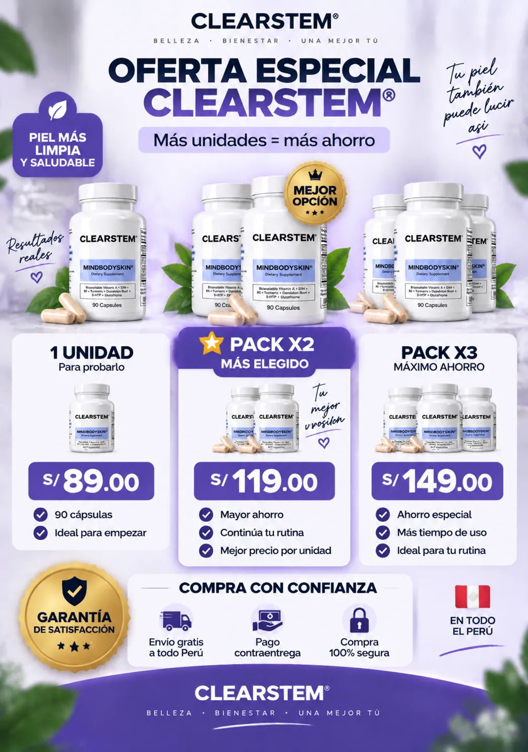 Anti-Acné Hormonal CLEARSTEM®