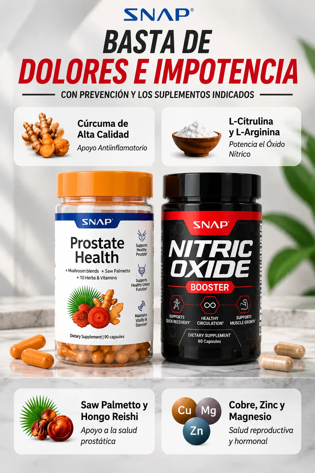 PROMO 2x1: PROSTATE HEALTH + NITRIC OXIDE