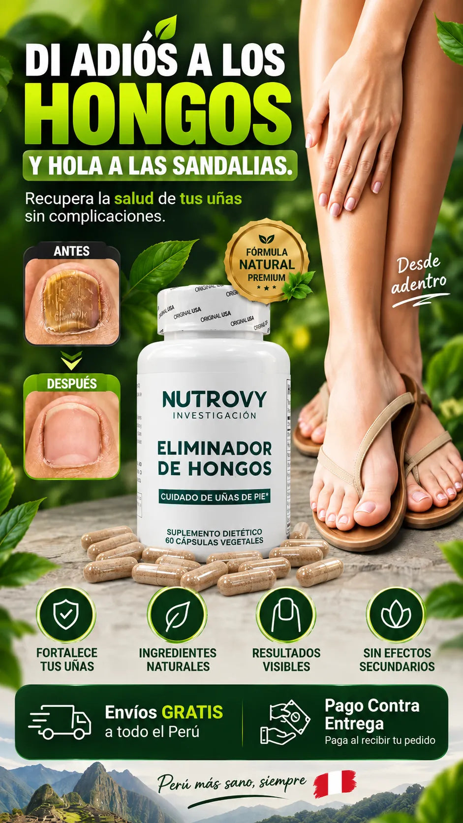 NUTROVY / ELIMINADOR DE HONGOS