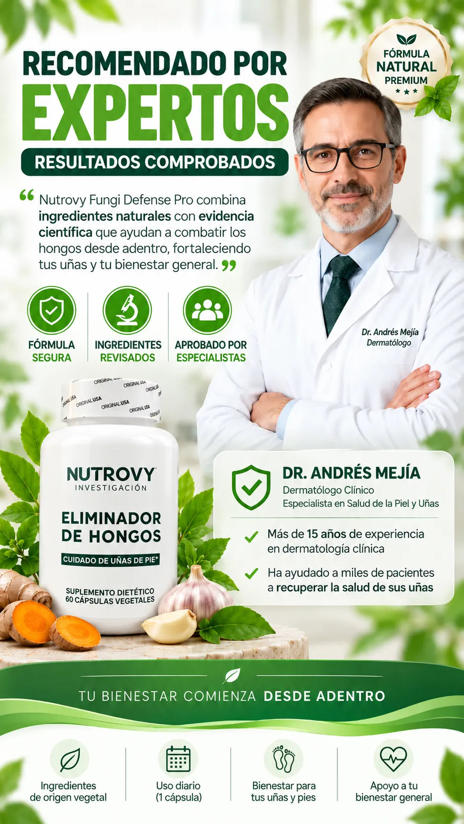 NUTROVY / ELIMINADOR DE HONGOS