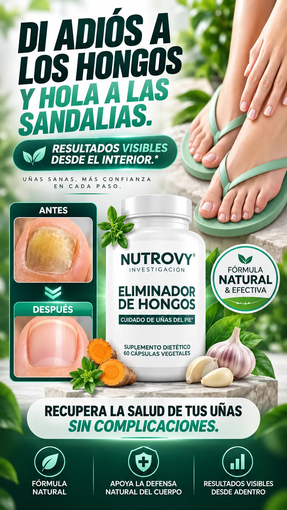NUTROVY / ELIMINADOR DE HONGOS