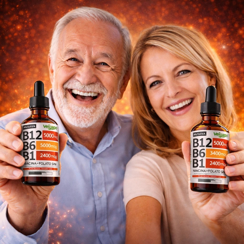 SUPLEMENTO LÍQUIDO DE VITAMINA B12 CON FRAMBUESA