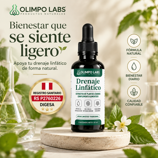 Drenaje Linfático - Con Registro Sanitario (RS P2760226 - DIGESA)