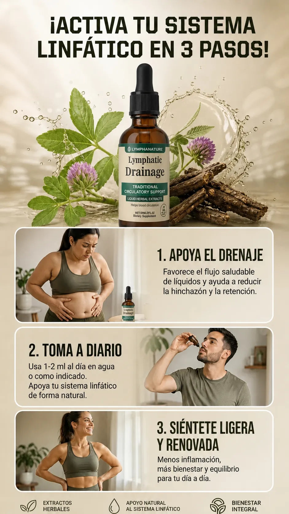 Drenaje Linfático - Suplemento Natural