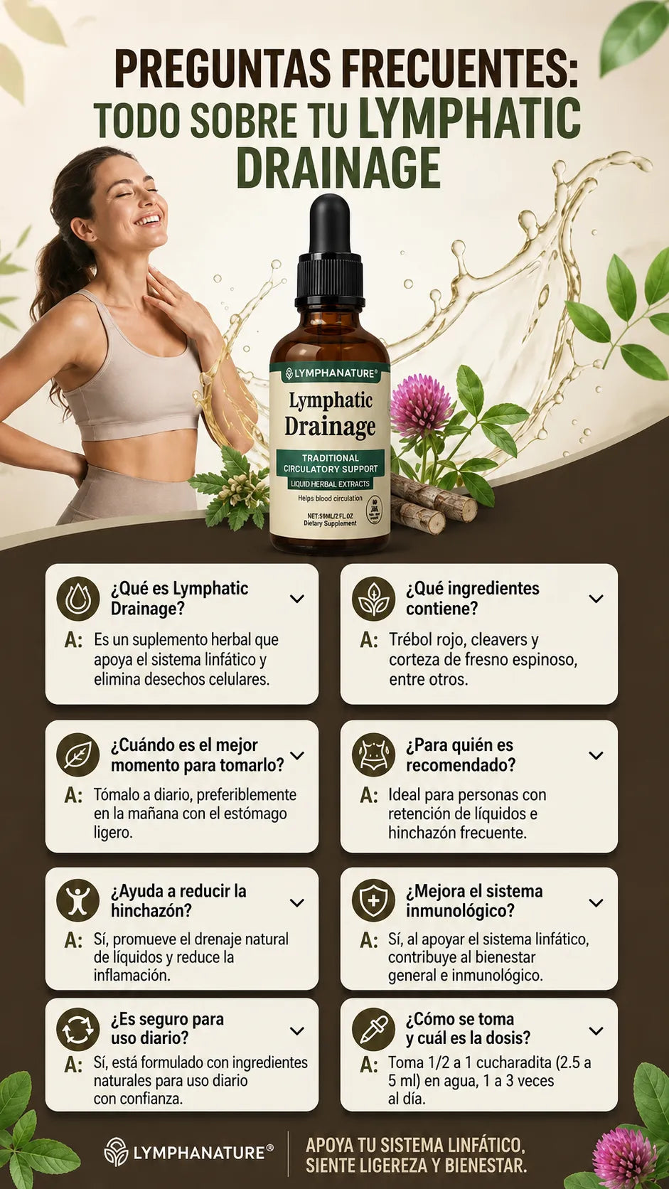 Drenaje Linfático - Suplemento Natural