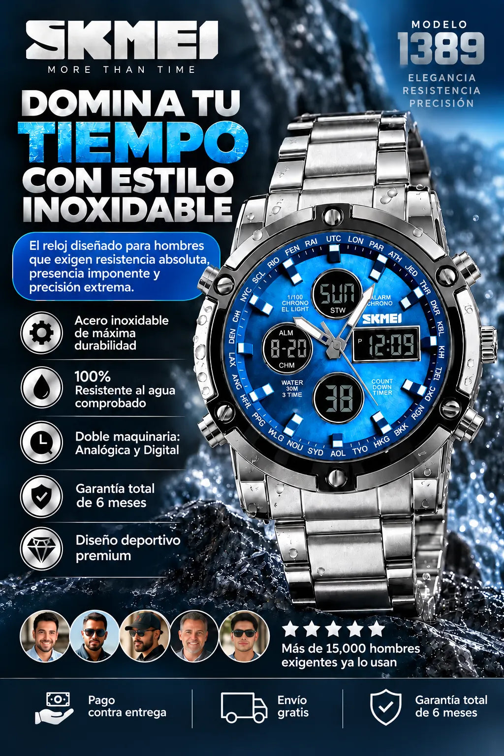 Reloj Scottie Skmei 1389