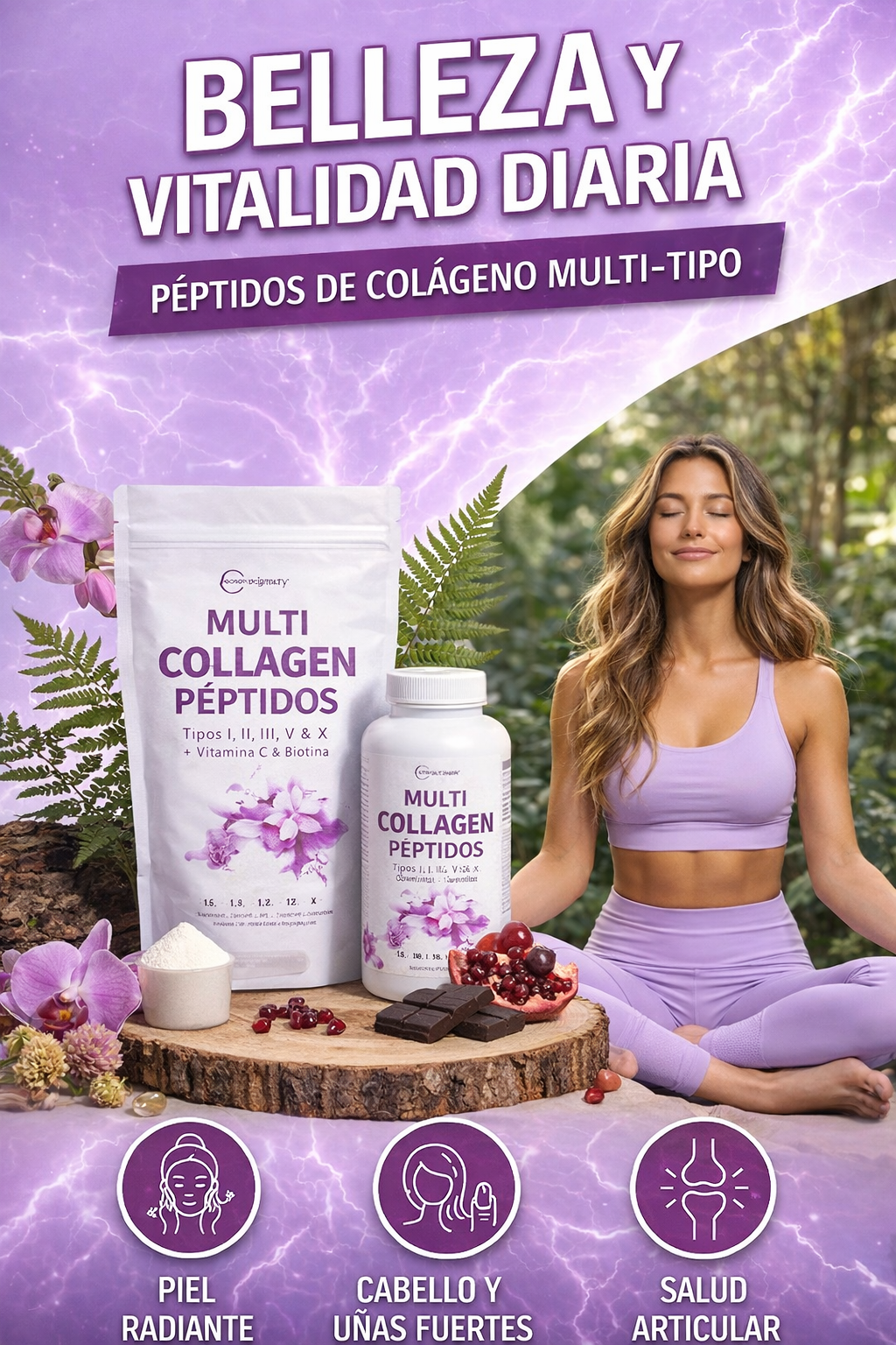 MULTI COLLAGEN PÉPTIDOS| BELLEZA Y VITALIDAD EN TU RUTINA DIARIA