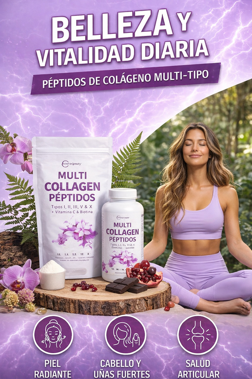 MULTI COLLAGEN PÉPTIDOS| BELLEZA Y VITALIDAD EN TU RUTINA DIARIA