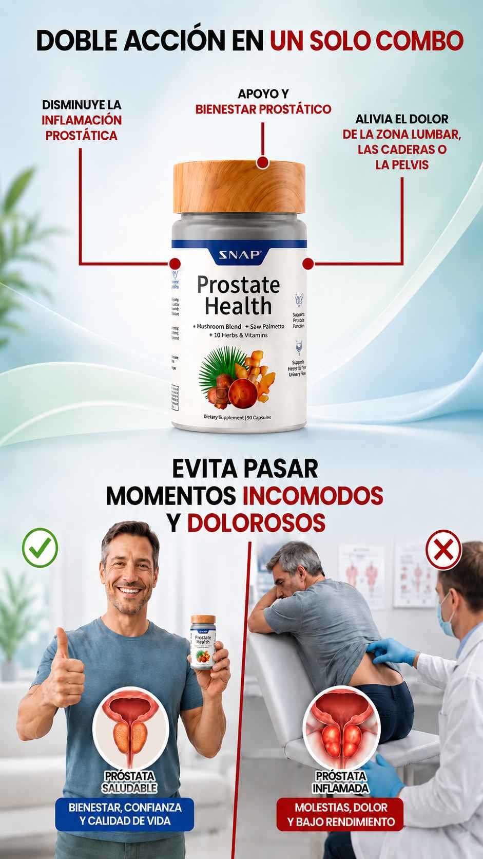 PROMO 2x1: PROSTATE HEALTH + NITRIC OXIDE