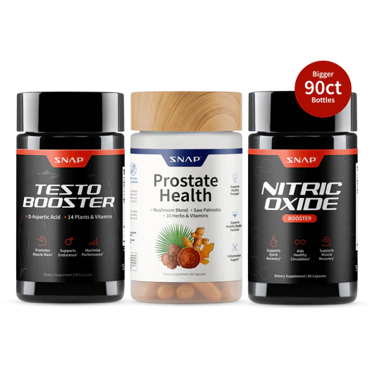 PACK TRÍO MASCULINO: Recupera tu Vitalidad, Fuerza y Bienestar Masculino.
