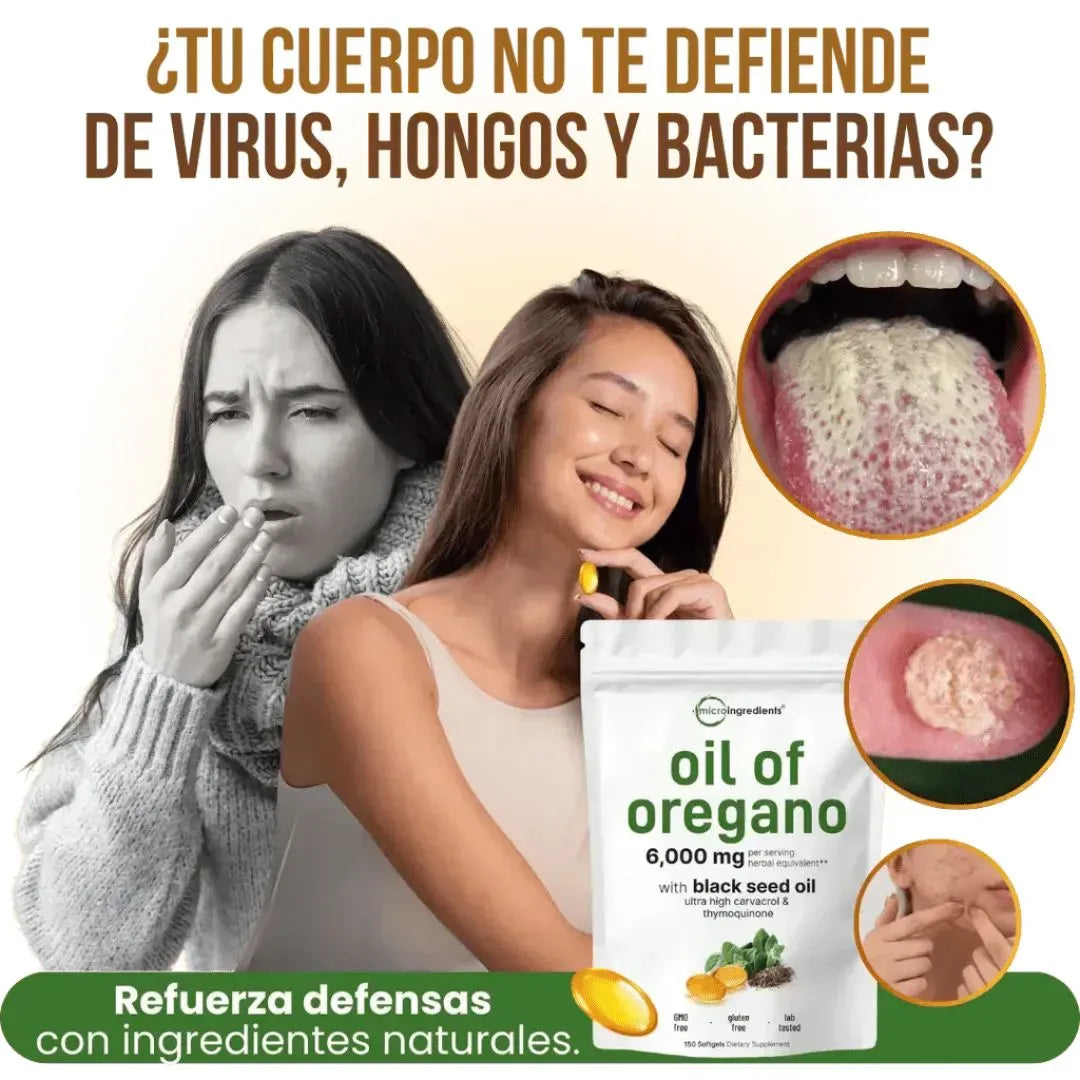 ACEITE DE ORÉGANO | ELIMINA HONGOS, VIRUS E INFECCIONES