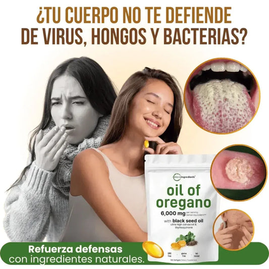 ACEITE DE ORÉGANO | ELIMINA HONGOS, VIRUS E INFECCIONES