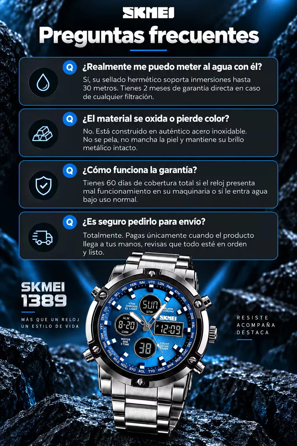 Reloj Scottie Skmei 1389