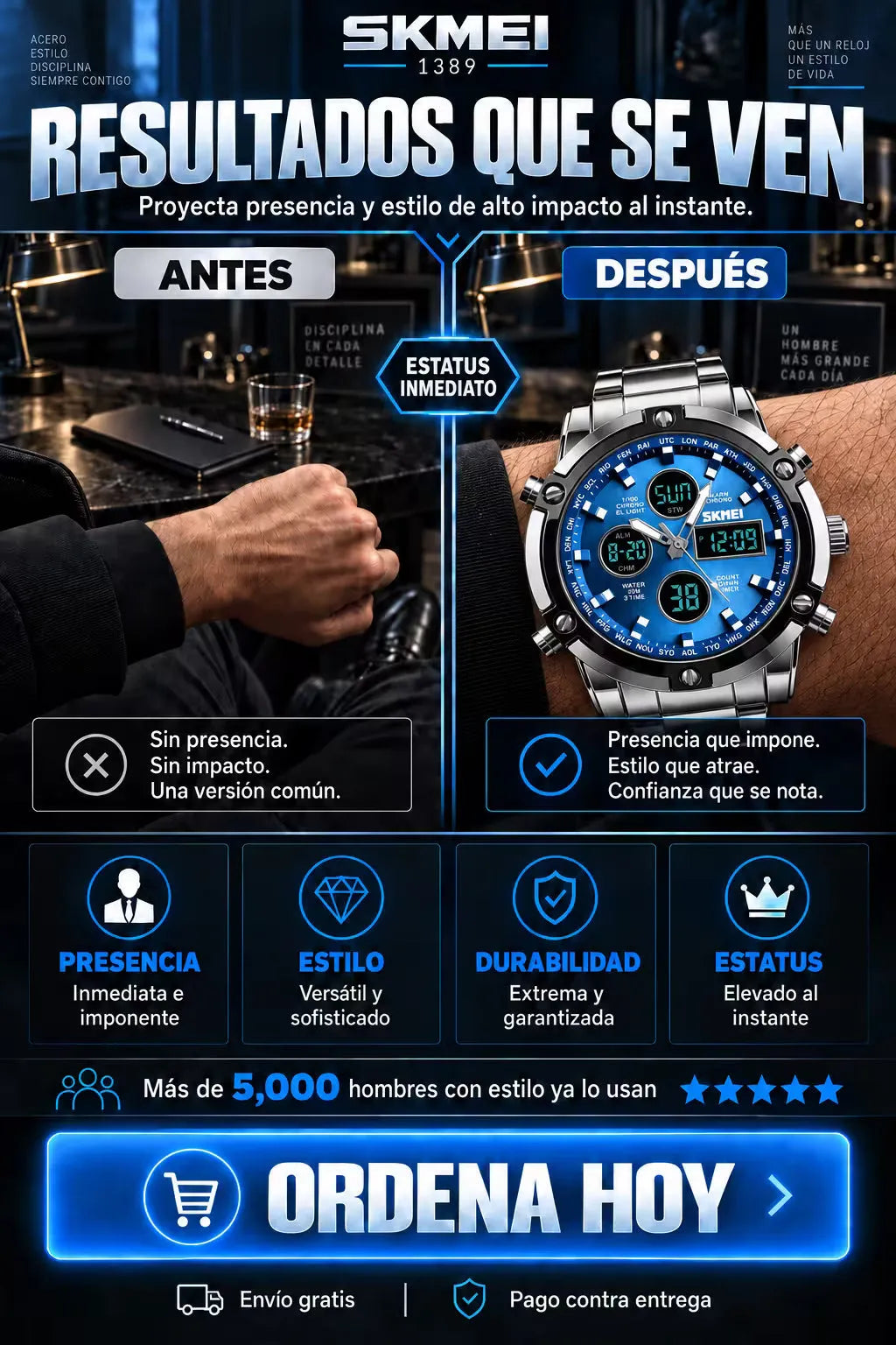 Reloj Scottie Skmei 1389