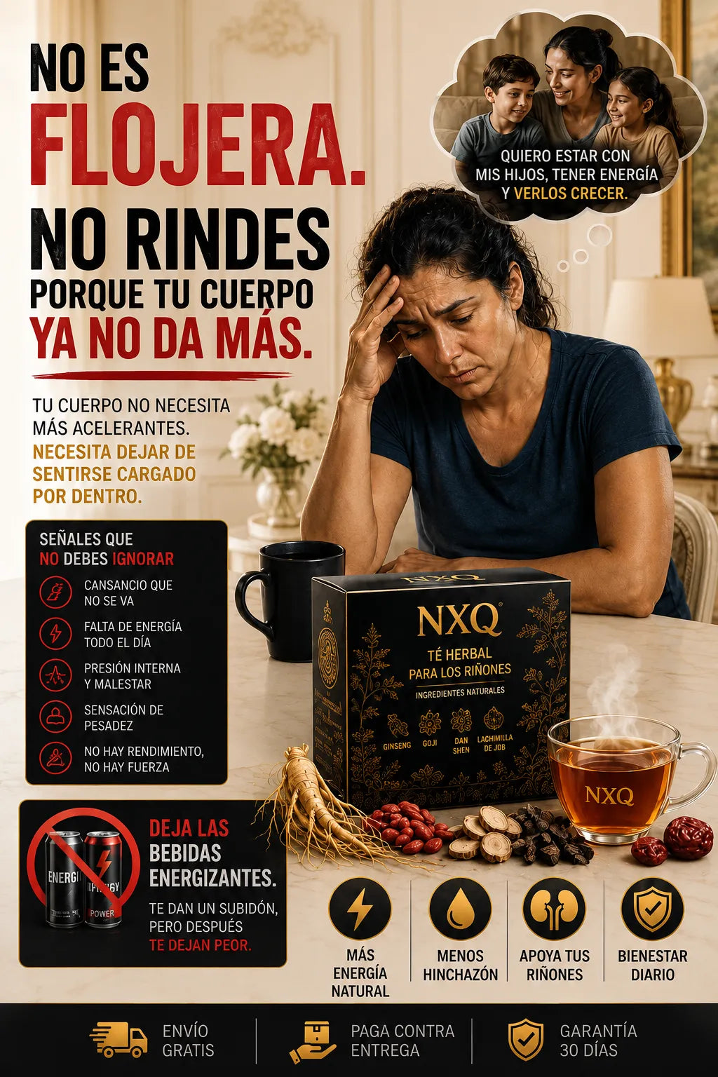 POWERFUL KIDNEY TEA: Limpia tu cuerpo, Renueva tu Energía y Mejora tu Vida.