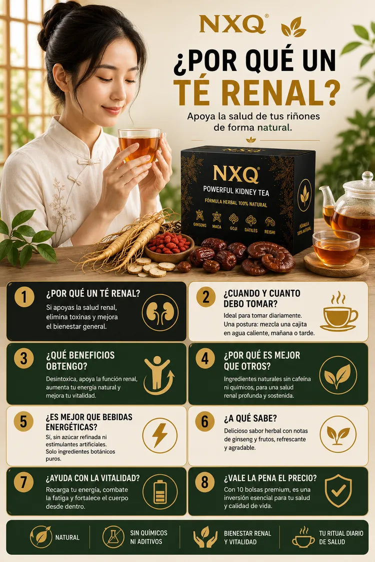 POWERFUL KIDNEY TEA: Limpia tu cuerpo, Renueva tu Energía y Mejora tu Vida.